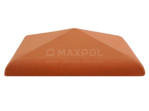 Оголовок для забора ZG-Klinkier Red C30