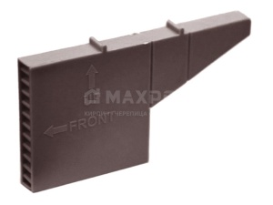 Коробочка вентиляционно-осушающая универсальная Ventek коричневая