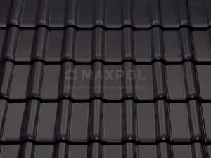 Черепица керамическая Braas Рубин 13V Антрацит