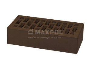 Кирпич керамический Новомосковский Шоколад 1НФ