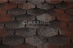 Черепица мягкая KATEPAL Forte Гавана однослойная Черепица мягкая KATEPAL Forte Гавана однослойная