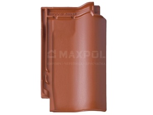 Черепица керамическая Braas Рубин 11V Медный