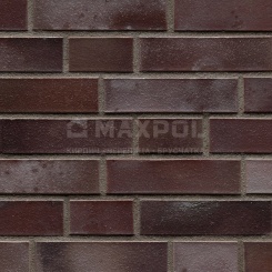 Кирпич клинкерный ABC Klinker Weimar aubergine Kohlebrand glatt NF