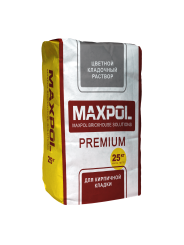 Раствор кладочный "MAXPOL" Премиум, Графитово-черный Раствор кладочный "MAXPOL" Премиум, Графитово-черный