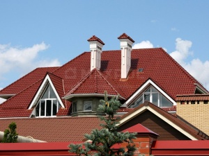 Черепица керамическая Braas Рубин 11V Медный