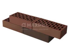 Кирпич керамический BRAER Баварская кладка Бордо 1НФ