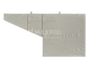 Коробочка вентиляционно-осушающая универсальная Ventek серая