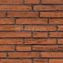 Кирпич клинкерный ABC Klinker Manufacta Wilsum ziegelrot DF