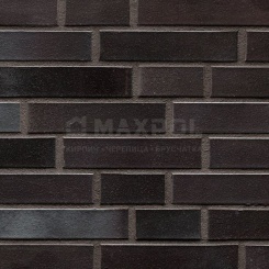 Кирпич клинкерный ABC Klinker Hamburg schwarz-blau-bunt glatt NF