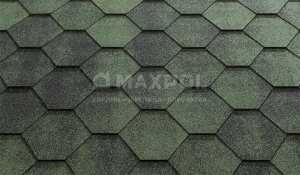 Черепица мягкая KATEPAL Jazzy однослойная Зеленый Черепица мягкая KATEPAL Jazzy однослойная Зеленый