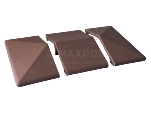 Вставка клинкерная для оголовка King Klinker 03 Natural brown 445x250x90