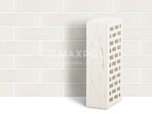 Кирпич керамический ЛСР Белый 1НФ рустик