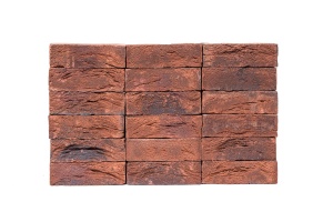 Кирпич ручной формовки Engels Limburgs oranje bont [HANDFORM] WFD65