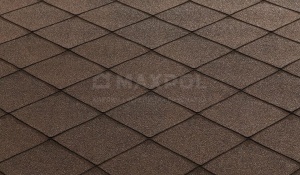 Черепица мягкая KATEPAL Foxy Коричневый однослойная Черепица мягкая KATEPAL Foxy Коричневый однослойная