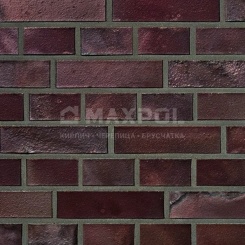 Кирпич клинкерный ABC Klinker Leipzig aubergine Kohlebrand NF