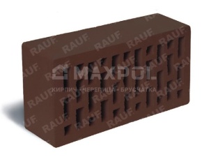 Кирпич керамический ЛСР Темно-коричневый гладкий 1НФ Кирпич керамический ЛСР Темно-коричневый гладкий 1НФ
