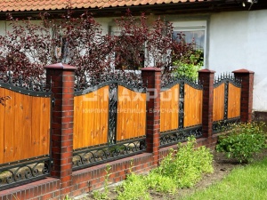 Оголовок для забора ZG-Klinkier Alder C30 Оголовок для забора ZG-Klinkier Alder C30