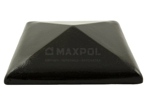 Оголовок для забора ZG-Klinkier Dark-brown glazed C38 Оголовок для забора ZG-Klinkier Dark-brown glazed C38