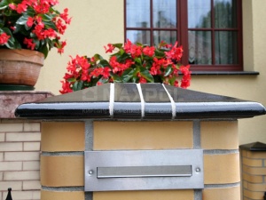 Оголовок для забора ZG-Klinkier Dark-brown glazed C38 Оголовок для забора ZG-Klinkier Dark-brown glazed C38