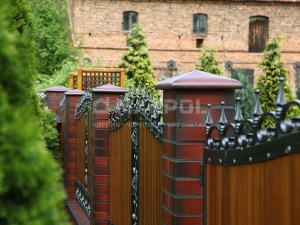 Оголовок для забора ZG-Klinkier Alder C30 Оголовок для забора ZG-Klinkier Alder C30