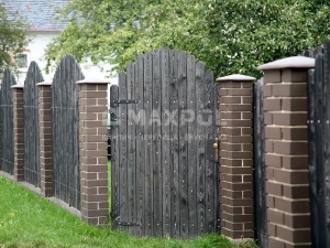 Оголовок для забора ZG-Klinkier Brown C42 Оголовок для забора ZG-Klinkier Brown C42