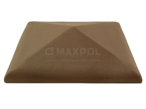 Оголовок для забора ZG-Klinkier Brown C42 Оголовок для забора ZG-Klinkier Brown C42