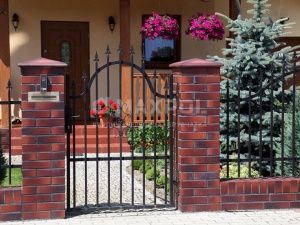 Оголовок для забора ZG-Klinkier Chestnut C30 Оголовок для забора ZG-Klinkier Chestnut C30